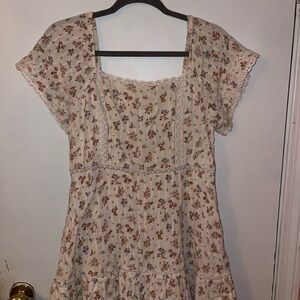 American Eagle Outfitters Floral Lace Dress